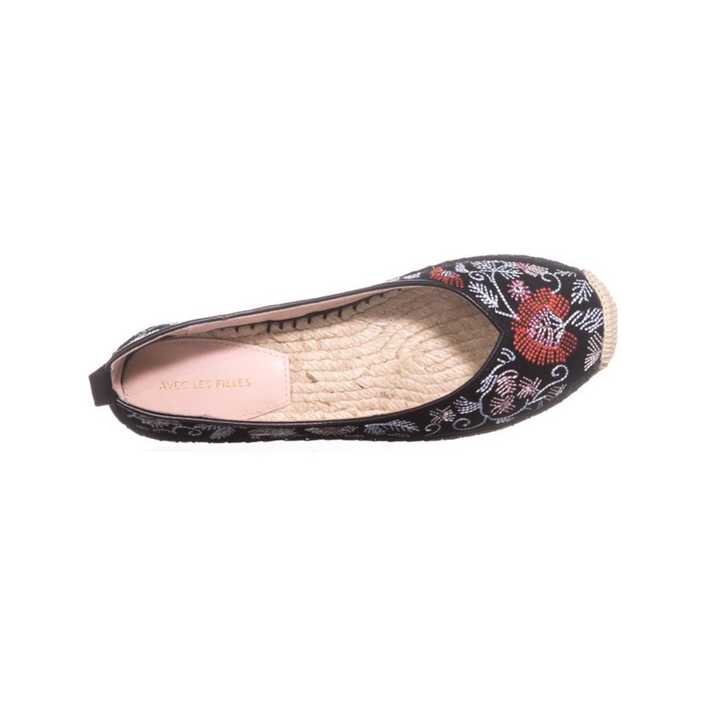 AVEC LES FILLES - Womens Gisella Espadrille Flats